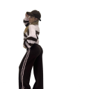 pantalone in maglia home